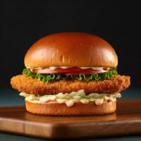 Chicken Schnitzel Burger