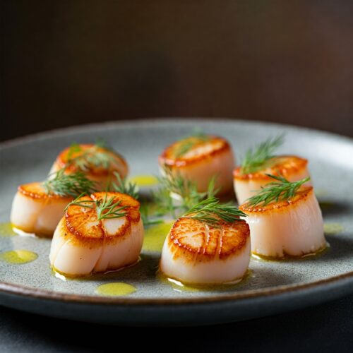 Cooked Sea Scallops